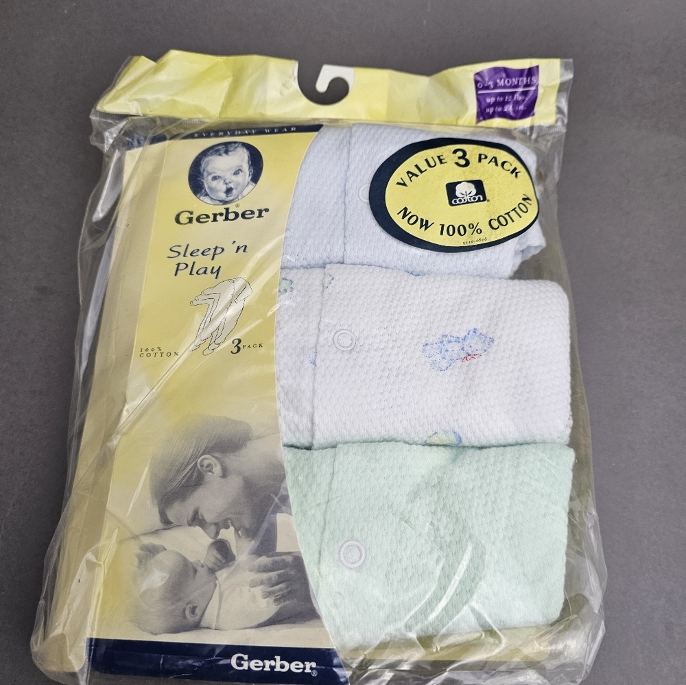 2003 Vintage Gerber 3 pack